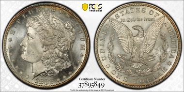 1882-S $1 MS65
