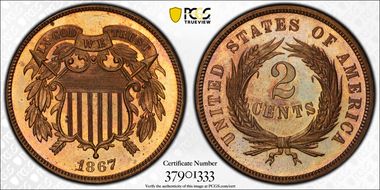 1867 2C PR66RB