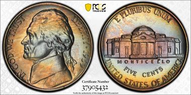 1939 5C Reverse of 1938 PR68