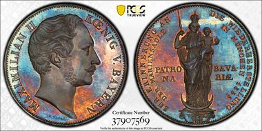 1855 2 Gul Madonna MS64PL