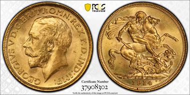 1914-S Sov S-4003 MS65