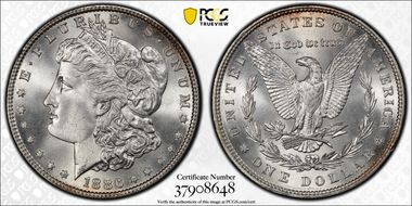 1886 $1 MS68