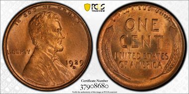 1929-D 1C MS65RD