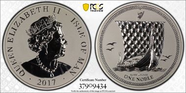 2017 Noble Silver Reverse Proof PR69