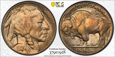 1925-S 5C MS64