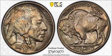 1915-D 5C MS65