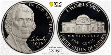 2019-S 5C First Strike PR70DCAM