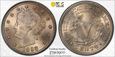 1898 5C MS67