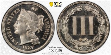1887/(6) 3CN PR65CAM