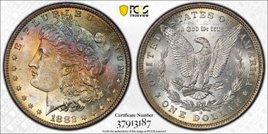 1882-O $1 MS62