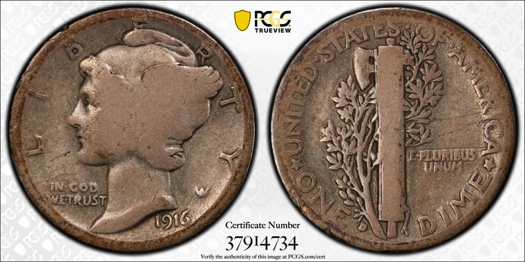 Cert 37914734 - Coin Image