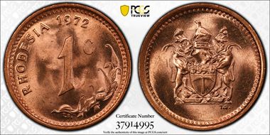 1972 1C MS65RD