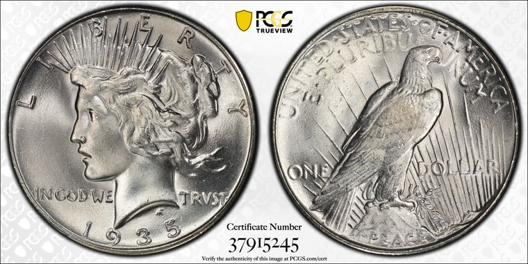 Cert 37915245 - Coin Image