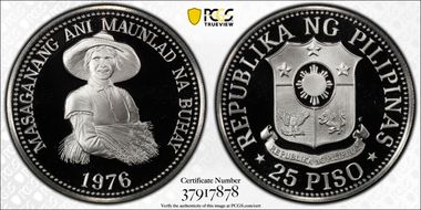 1976-FM 25 Piso F.A.O. PR69DCAM