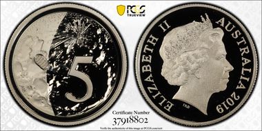 2019 5C 50th Ann. Moon Landing PR69DCAM