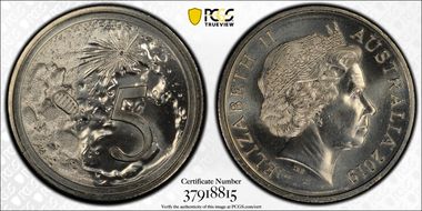 2019 5C 50th Ann. Moon Landing MS67