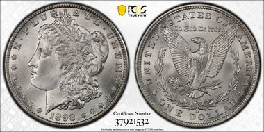 1898-O $1 MS67+