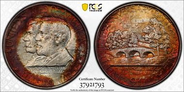 1937 50C Antietam MS68