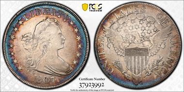 1807 50C Draped Bust F15