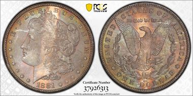 1881-CC $1 MS63