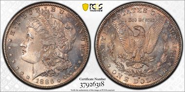 1886-S $1 MS63