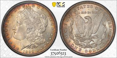 1892 $1 MS64