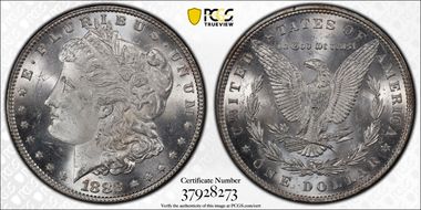 1882 $1 MS63