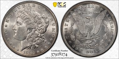 1884 $1 MS64