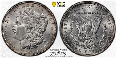 1889 $1 MS63