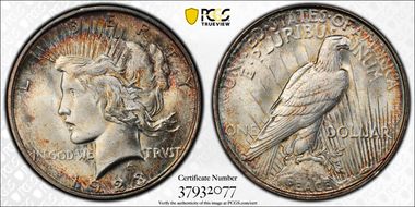 1923-D $1 MS66