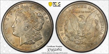1921 $1 Morgan N1