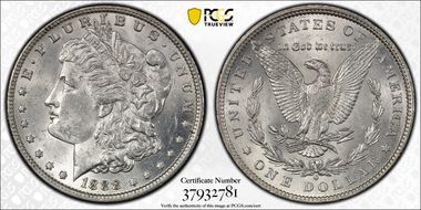 1888-O $1 VAM 6 Oval O MS63