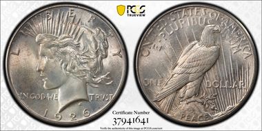 1926-S $1 MS65