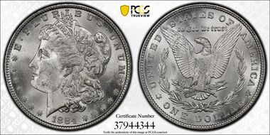 1884 $1 MS64+