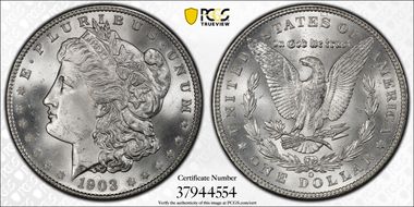 1903-O $1 MS65+