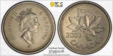 2003-P 1C Crowned MS62BN