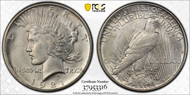 Cert 37953316 - Coin Image