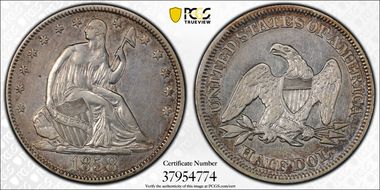 1858 50C N1
