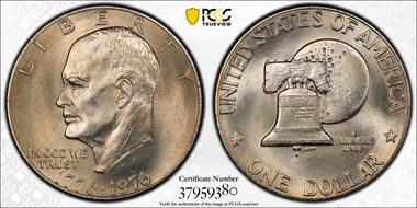 1976-D $1 Type 2 MS64