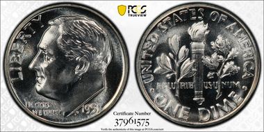 1934-35 Florin Centennial KM-33  Ag MS64