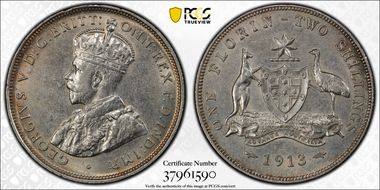 1913 Florin AU55