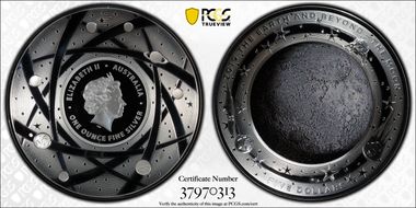 2019 $5 The Moon PR70DCAM