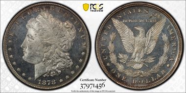 1878 8TF $1 VAM 15 Doubled Liberty MS64DMPL