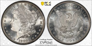 1880-S $1 MS68