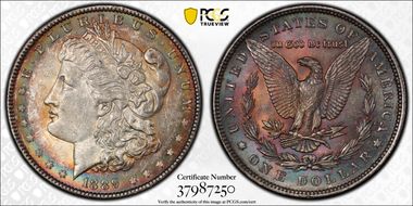 1889 $1 MS63