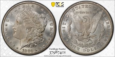 1880-CC $1 MS66