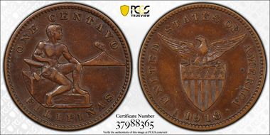 1918-S 1C Allen-2.16a, FS-501 Large S XF45BN