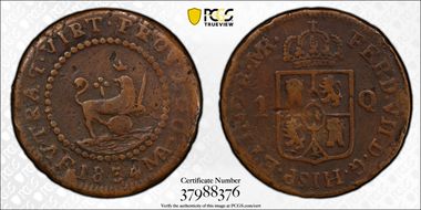 1834-MA F Quarto Calico-99 KM-10 VF25BN