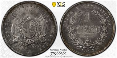 1893/73-So Peso MS62
