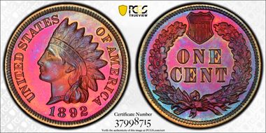 1892 1C PR66RB